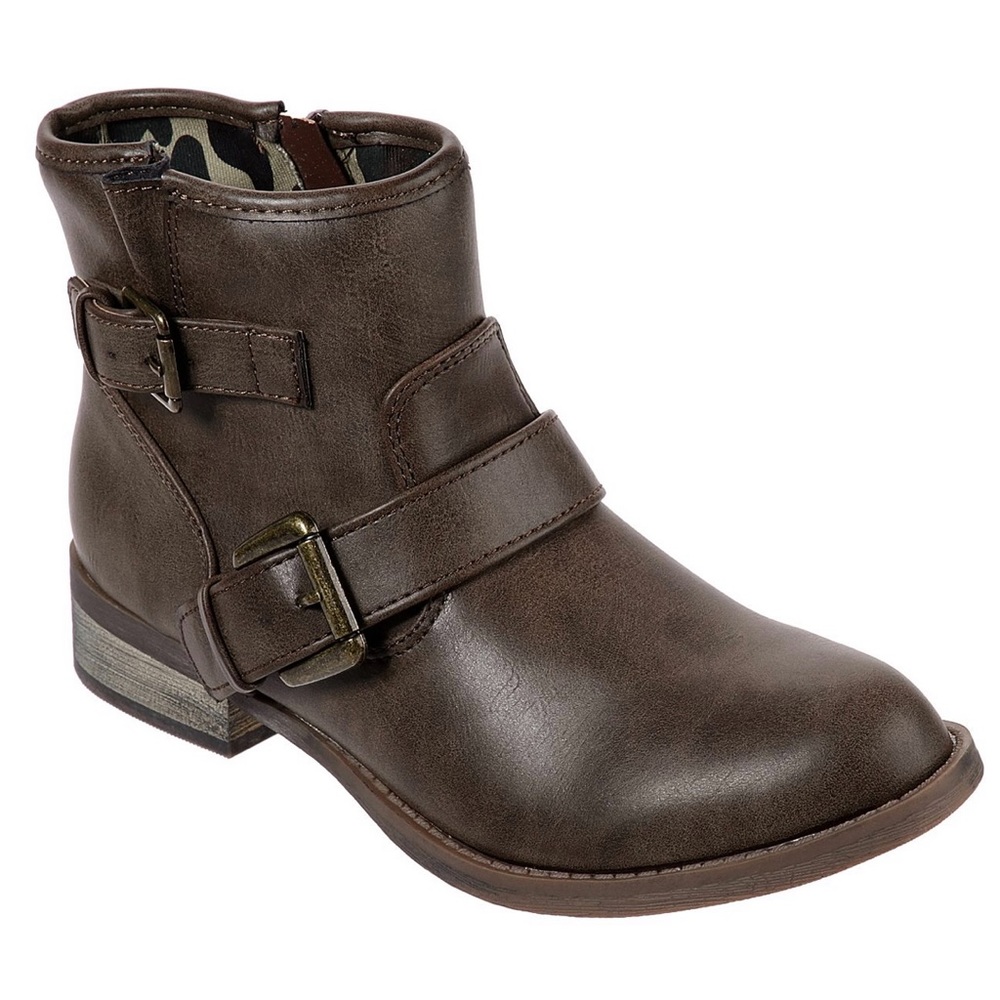 Skechers Women’s Grevis Drak Brown Booties Size8.5